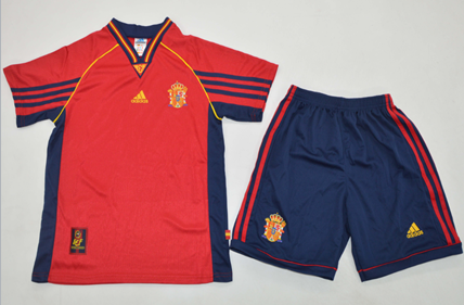 España 1a Equipación 1998 - NIÑOS